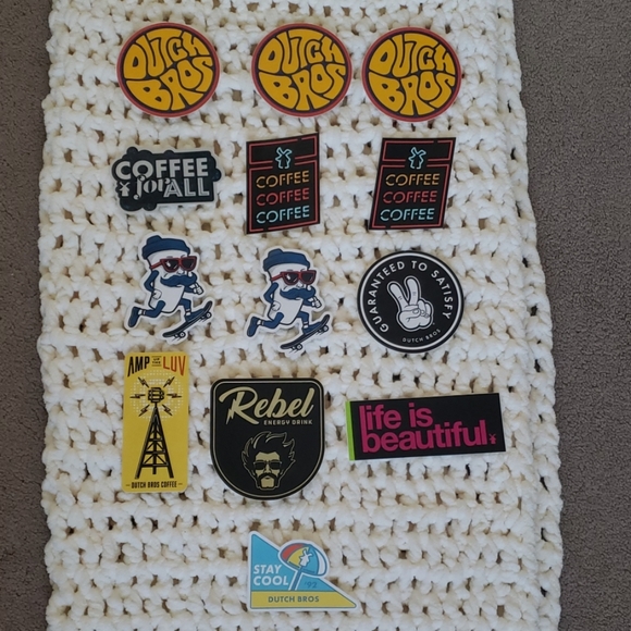 Dutch Bros Accessories - 13 Dutch Bros stickers